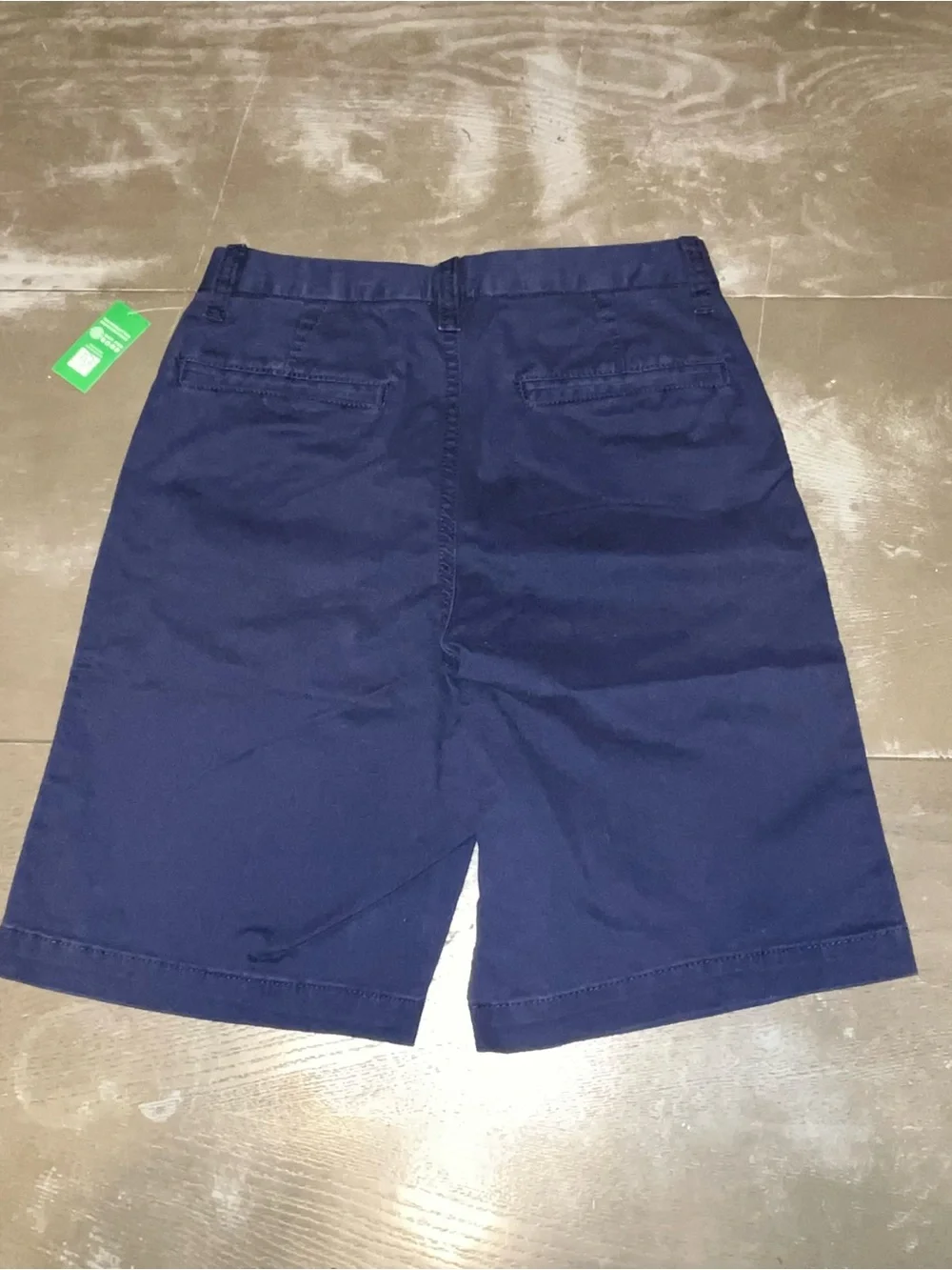 Gap Kids NavyBlue Shorts Casual Flat Front NWT 18 Slim Boys